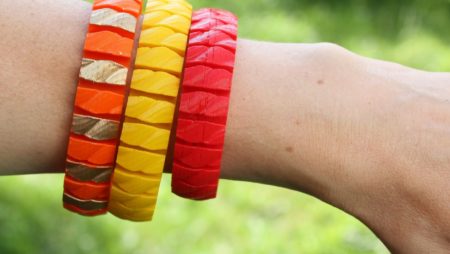 3D printed bracelets multicolours