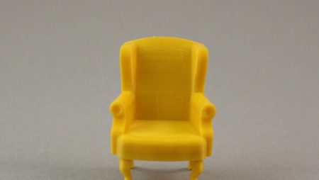 3D printed Dolls house Queen Ann Furniture