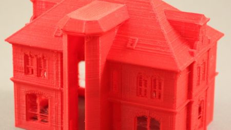 3d printed house model