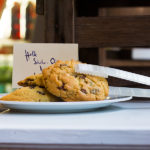 Choc chip cookies and 3D printed tongs