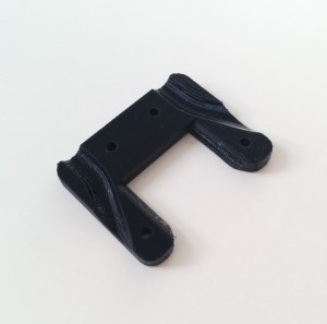 3D printed Bike lock clip